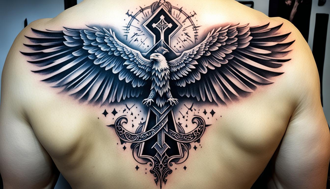 Cross tattoos for men