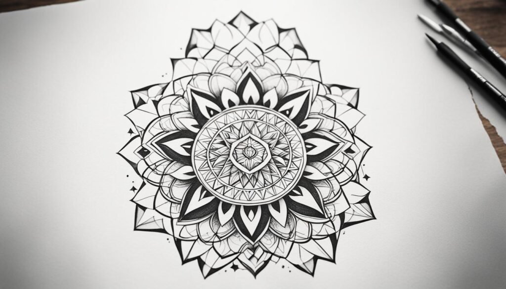 Forearm Tattoos for Men Geometric Tattoo - Spirituality and Transcendence