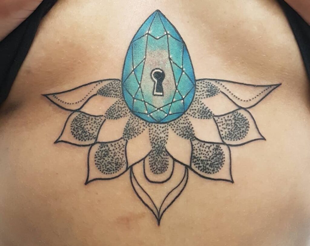 Sternum Tattoo