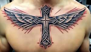 A cross tattoo meaning