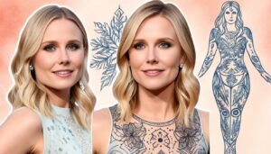 Does Kristen Bell have tattoos?