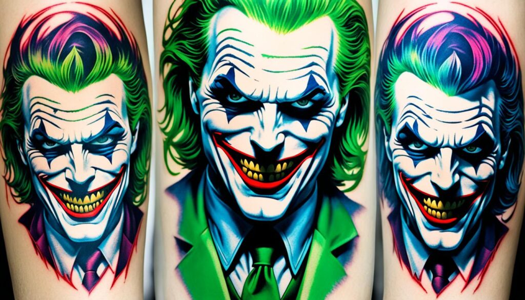 Joker tattoo