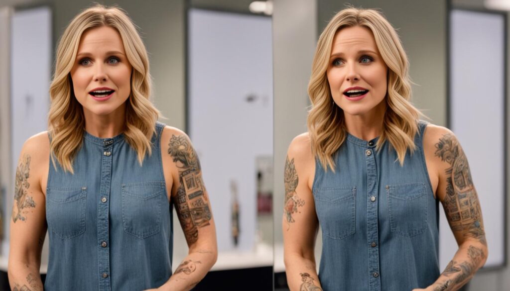 Kristen Bell tattoo confusion