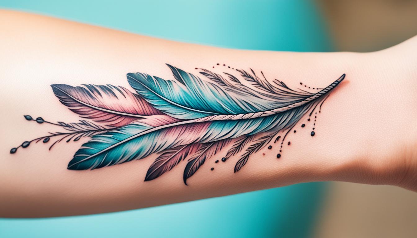 What does a feather tattoo mean