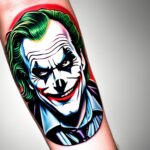 Why so serious Joker tattoo