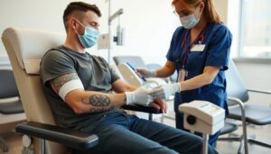 Can you donate plasma with tattoos