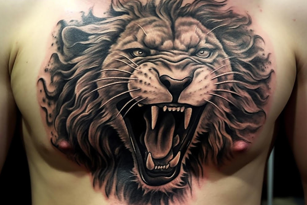 lion tattoo symbolism