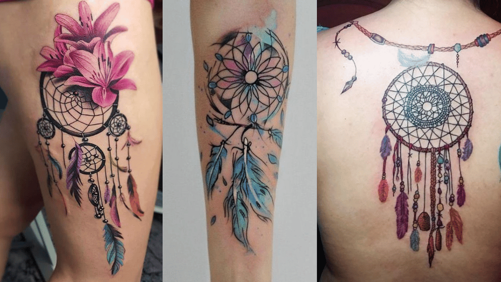 Dreamcatcher Feather Tattoo