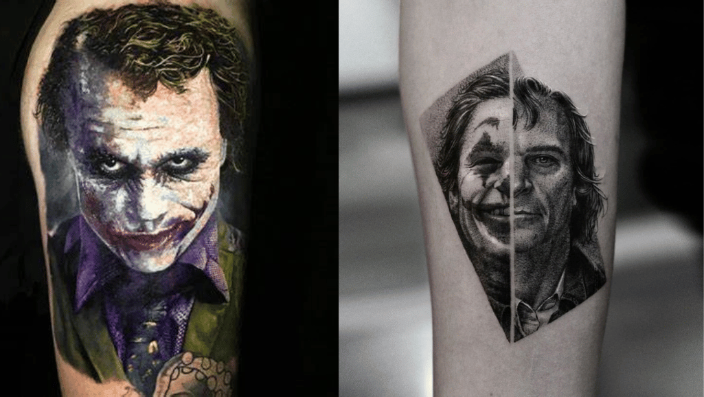 Joker tattoo mean