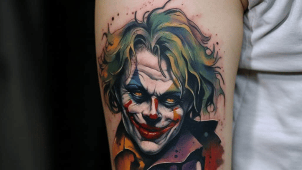 What does the Joker tattoo mean