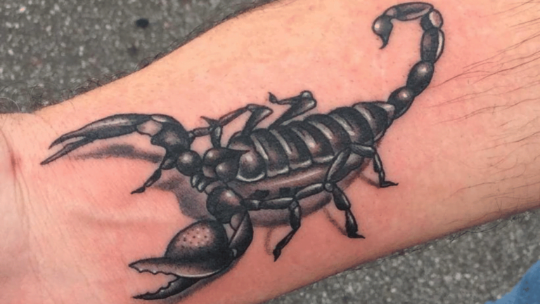 Scorpion Tattoo Meaning - Uncover Hidden Symbols 99 What does a scorpion tattoo mean