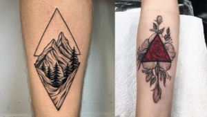 What does a triangle tattoo mean