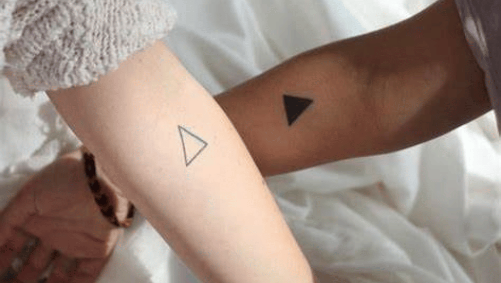 What do the Triangle Tattoos mean