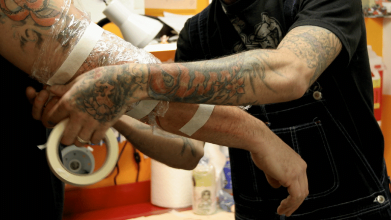 Optimal Tattoo Wrap Care: How Long to Leave Tattoo Wrapped 17 How long to leave tattoo wrapped