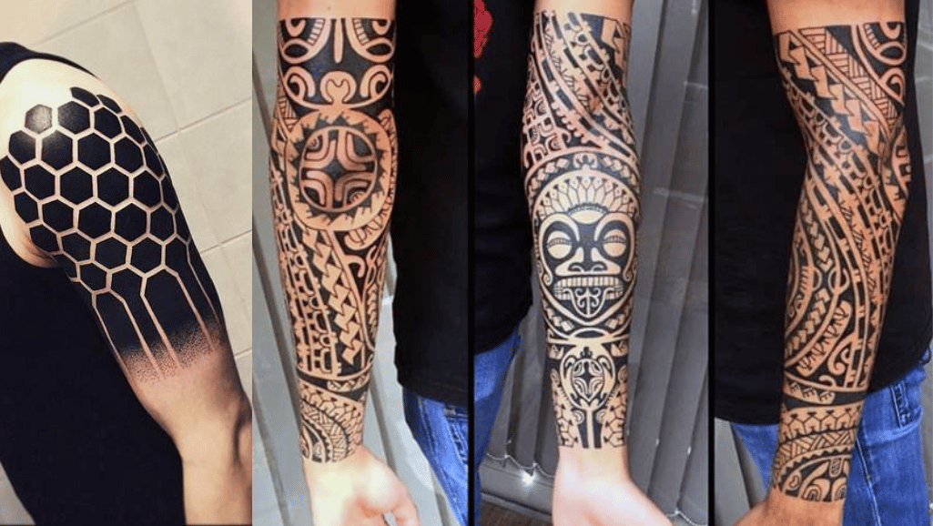 Mens Black Tattoo Designs 4