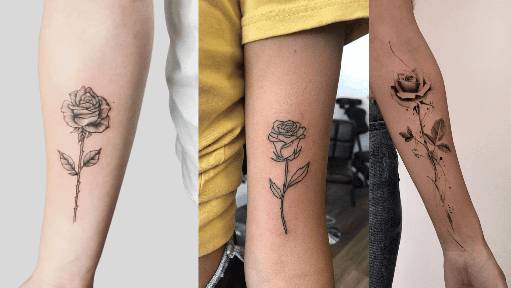 What does a rose tattoo mean