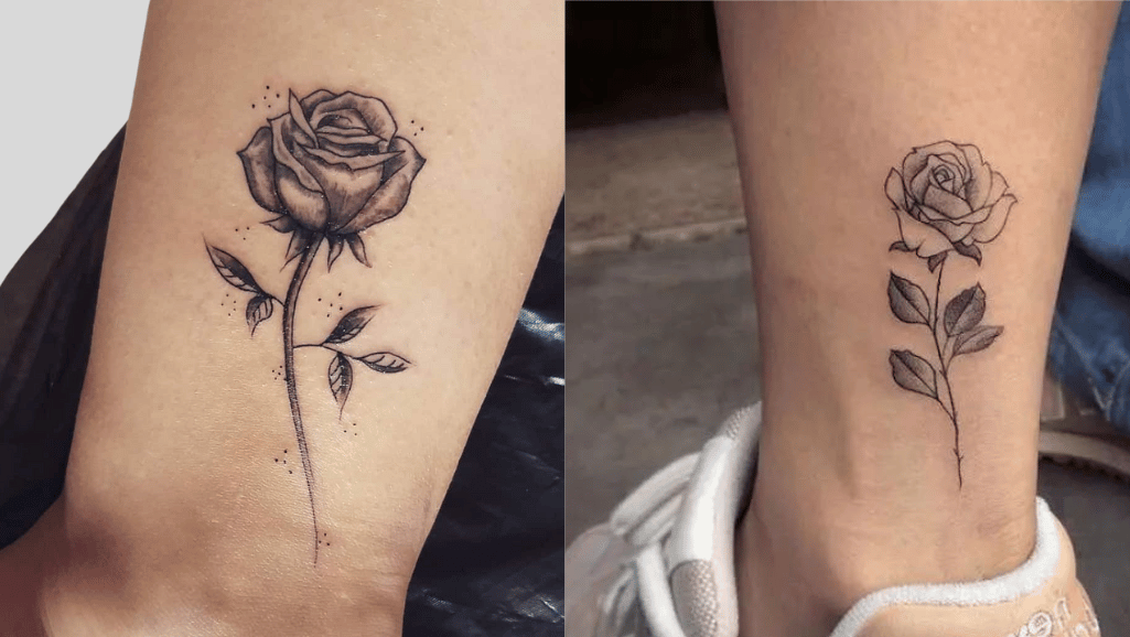 What does a rose tattoo mean?