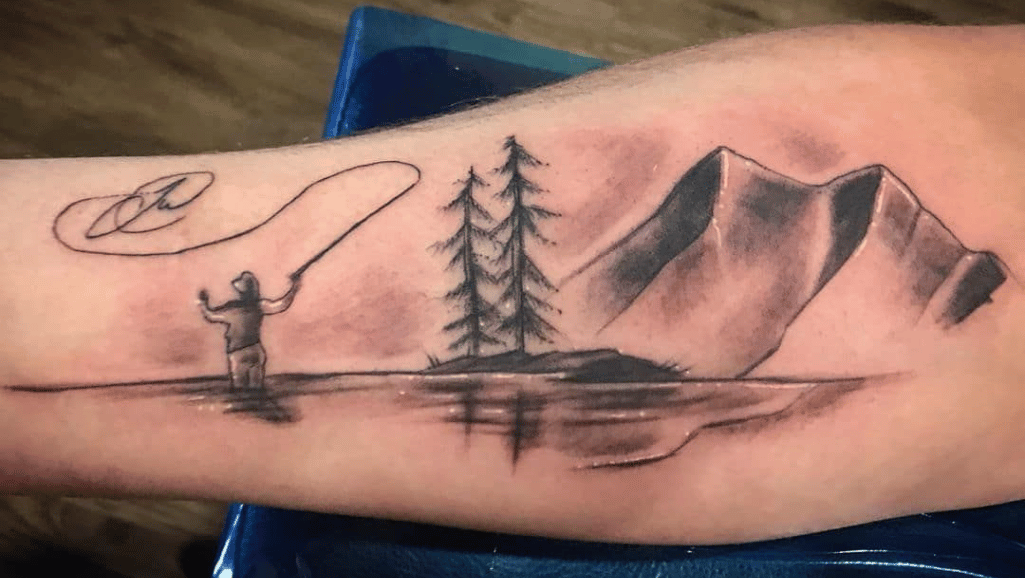 Fly Fishing Tattoo 1