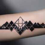 Minimalist Geometric Tattoos