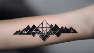 Minimalist Geometric Tattoos