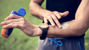 Sunscreen On A Tattoo