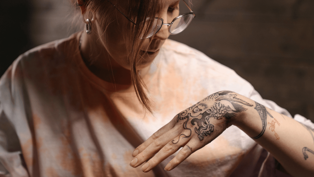 infected tattoo image
