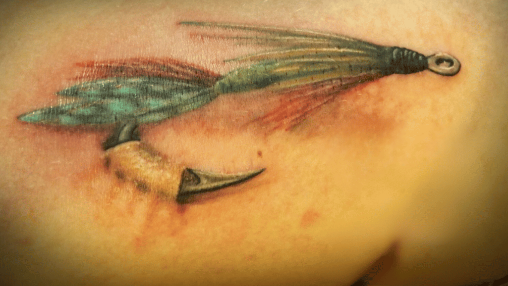 Fly Fishing Tattoo Art by Best Artist