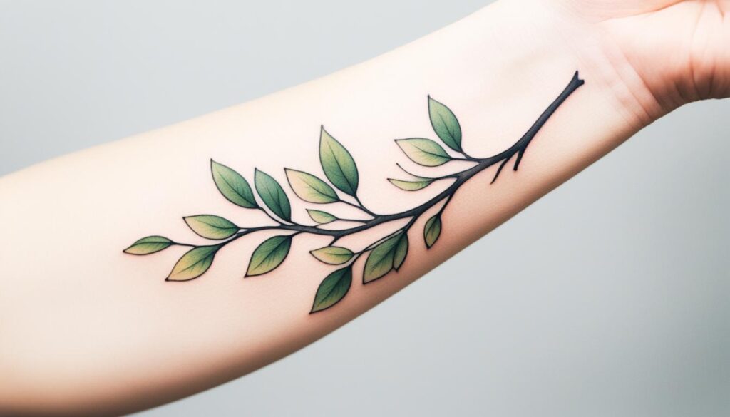 minimalist nature-inspired tattoo designs