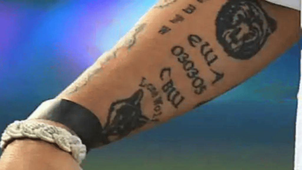 Titus Welliver wildcat tattoo