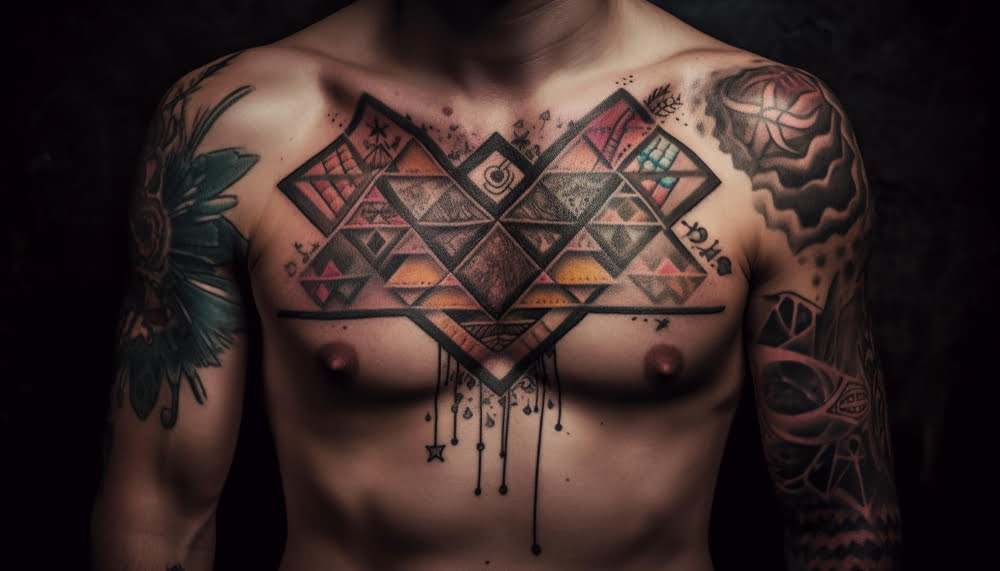 Minimalist Geometric Tattoos