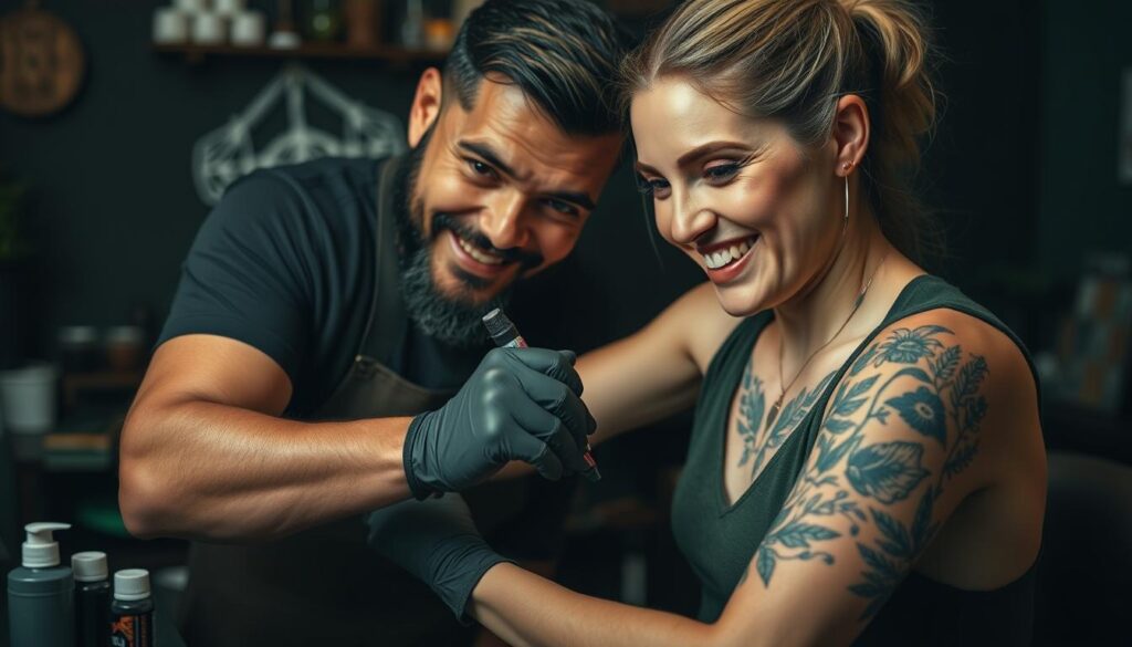 Vegan tattoo inks and sustainable tattoo art