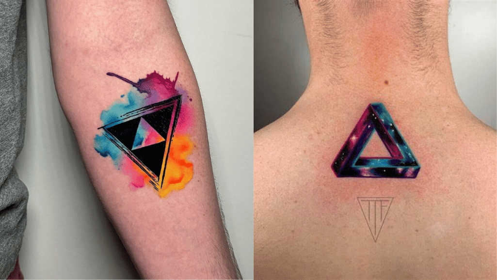 Minimalist Geometric Tattoos