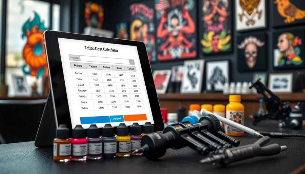 Tattoo Cost Calculator Online