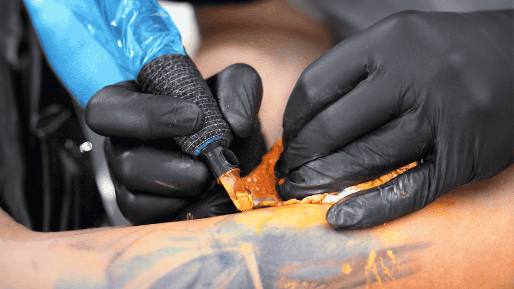new tattoo bleeding