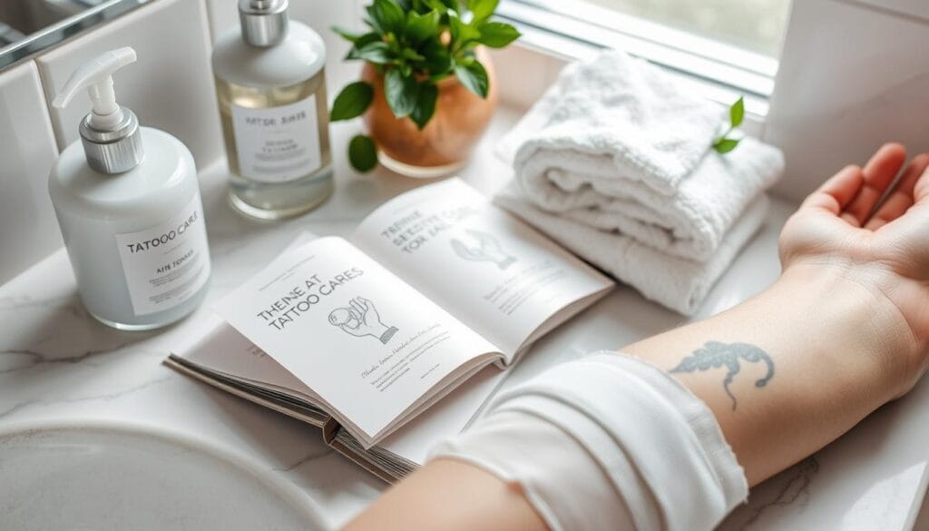 best practices for tattoo aftercare