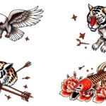 traditional animal tattoos
